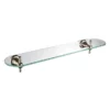 Heritage Bathroom Heritage Holborn Single Glass Shelf - Vintage Gold