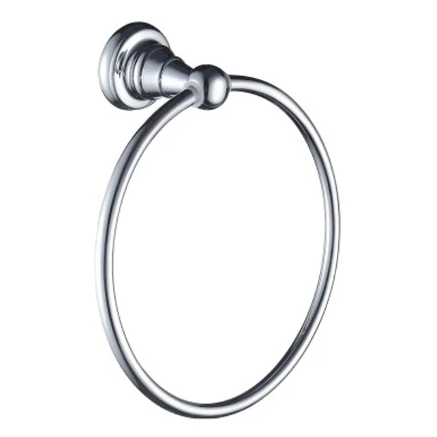 Heritage Bathroom Heritage Holborn Towel Ring - Chrome 1 Heritage Bathroom Heritage Holborn Towel Ring - Chrome