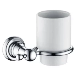 Heritage Bathroom Heritage Holborn Tumbler & Holder - Chrome