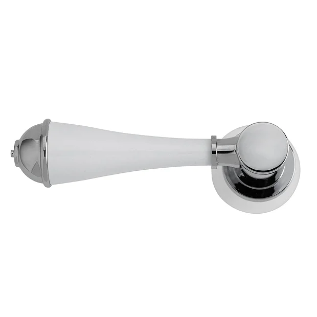 Croydex Classic White/Chrome Cistern Lever 2 Croydex Classic White/Chrome Cistern Lever - Image 2