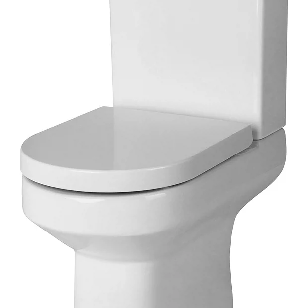 Alaska Luxury D Shaped Toilet Seat Square Edge 1 Alaska Luxury D Shaped Toilet Seat Square Edge