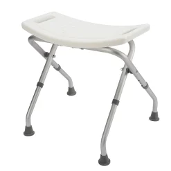 Croydex White Adjustable Bathroom & Shower Seat