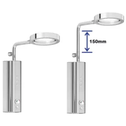 AQUAS Sh AQUAS Chrome 150mm Height Extender