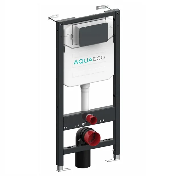 BagnoDesign Aquaeco Universal Framed Concealed Cistern For Wall Hung WC 1 BagnoDesign Aquaeco Universal Framed Concealed Cistern For Wall Hung WC