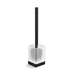 HIB Atto Freestanding Black Toilet Brush Holder