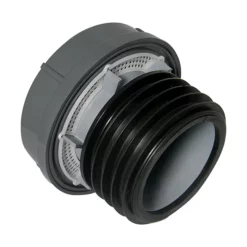 FloPlast 110mm Anthracite Grey Air Admittance Valve Push Fit