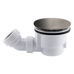 Arezzo Black Nickel 90mm High Flow Shower Tray Waste