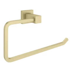 Arezzo Square Brushed Brass 4-Piece Bathroom Accessory Pack -smedbo shop azbb30 d2 1