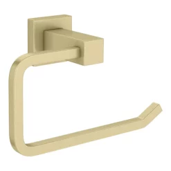 Arezzo Square Brushed Brass 4-Piece Bathroom Accessory Pack -smedbo shop azbb31 d2