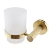 Arezzo Industrial Style Brushed Brass 4-Piece Bathroom Accessory Pack