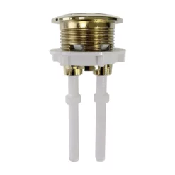 Arezzo Brushed Brass Cistern Flush Button - 48mm Hole