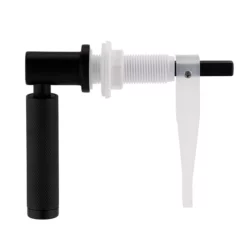 Arezzo Industrial Style Matt Black Cistern Lever -smedbo shop azismbcld1