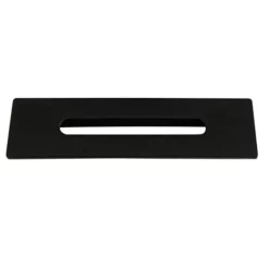 Arezzo Matt Black Overflow Insert And Pop-Up Waste Cover -smedbo shop azmbofd1d1