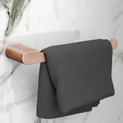 Arezzo Rose Gold 220mm Towel Rail