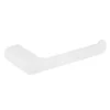 Arezzo Matt White Toilet Roll Holder