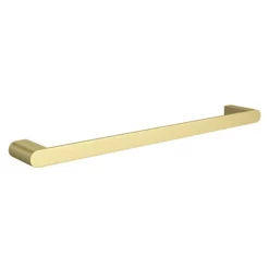Arezzo Brushed Brass 500mm Wall Mounted Towel Rail