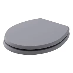 Bayswater Plummett Grey Fitzroy Soft Close Toilet Seat