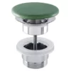 BagnoDesign Matt Green Freeflow Basin Waste With Ceramic Top