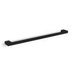 HIB Atto 60cm Black Square Towel Rail