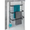Victorian Plumbing Black Hanging Towel Rack