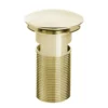 Bristan - Slotted Clicker Basin Waste - Gold