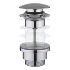 Crosswater - Unslotted Small Click Clack Basin Waste