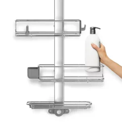 Simplehuman Adjustable Shower Caddy Plus -smedbo shop bt1099 d2