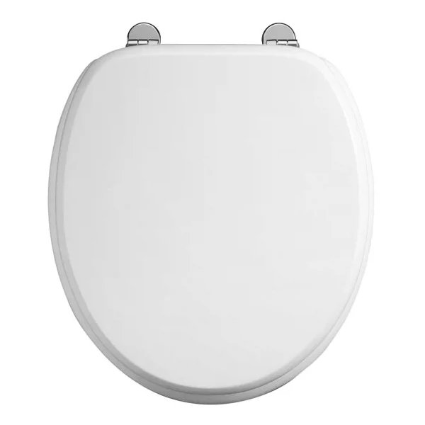 Urlington Bathroom Burlington Standard Gloss White Toilet Seat 1 Urlington Bathroom Burlington Standard Gloss White Toilet Seat