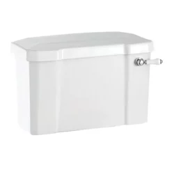 Urlington Bathroom Burlington Close Coupled/Low Level Cistern 51cm + Ceramic Lever