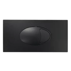Cruze Bathroom Cruze Large Push Button Plate Matt Black