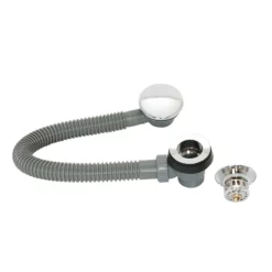 Victorian Plumbing Easy Clean Click Clack Bath Waste With Overflow