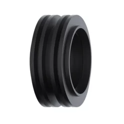 Cruze Bathroom Cruze Dual Flush Concealed WC Cistern Incl. Large Matt Black Push Button Plate