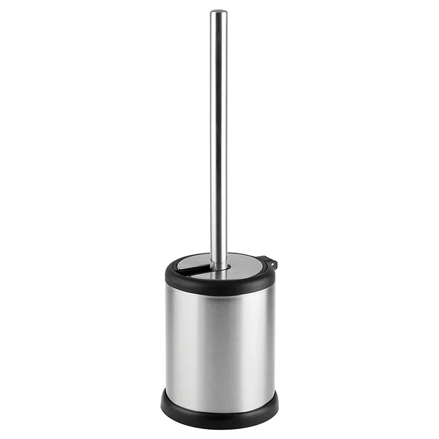 Cruze Bathroom Cruze Brushed Steel Freestanding Toilet Brush & Holder 2 Cruze Bathroom Cruze Brushed Steel Freestanding Toilet Brush & Holder - Image 2