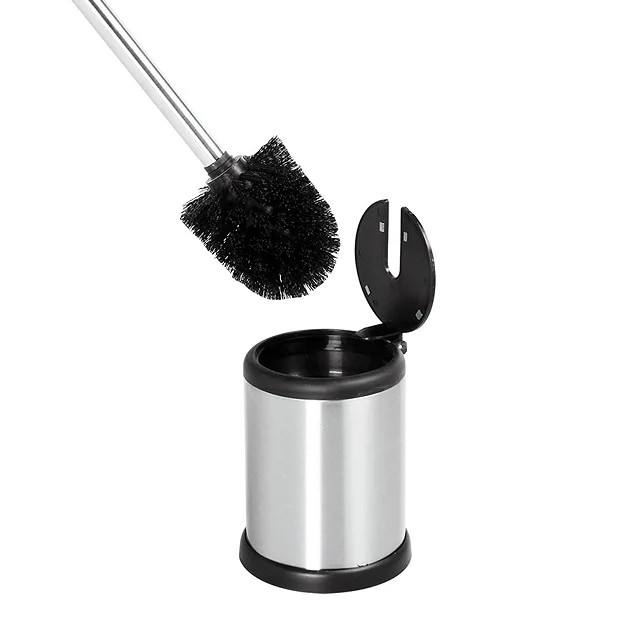Cruze Bathroom Cruze Grey Freestanding Toilet Brush & Holder 1 Cruze Bathroom Cruze Grey Freestanding Toilet Brush & Holder