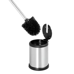 Cruze Bathroom Cruze Brushed Steel Freestanding Toilet Brush & Holder