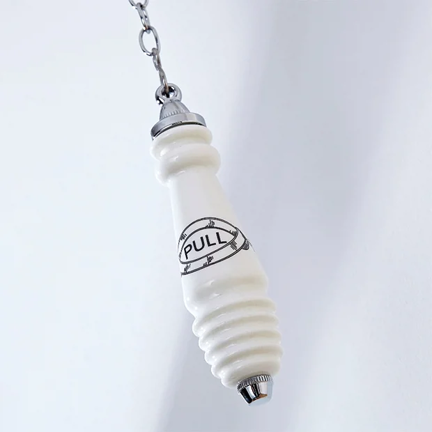 Chatsworth Chrome High Level Traditional WC Flush Pipe Kit 3 Chatsworth Chrome High Level Traditional WC Flush Pipe Kit - Image 3