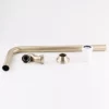 Chatsworth Traditional Exposed Shallow Seal Bath Trap & Pipe Brushed Brass