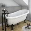Chatsworth Standpipes For Freestanding Bath Taps Matt Black