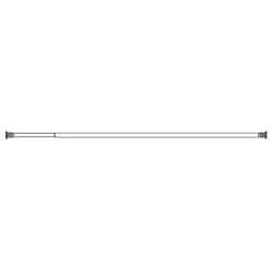 Croydex 8' 6" Telescopic White Shower Rod -smedbo shop croydextelescopicwhiteshowerrodad102022d1