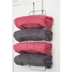 Croydex Hanging Towel Rack - Chrome Plated