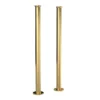 Hudson Reed Brushed Brass Freestanding Bath Standpipes