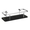 Smedbo Sideline Soap Basket - Polished Chrome / Black