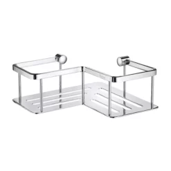 Smedbo Sideline Corner Soap Basket - Polished Chrome