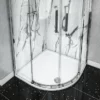 Nui 90mm High Flow Chrome Shower Tray Waste