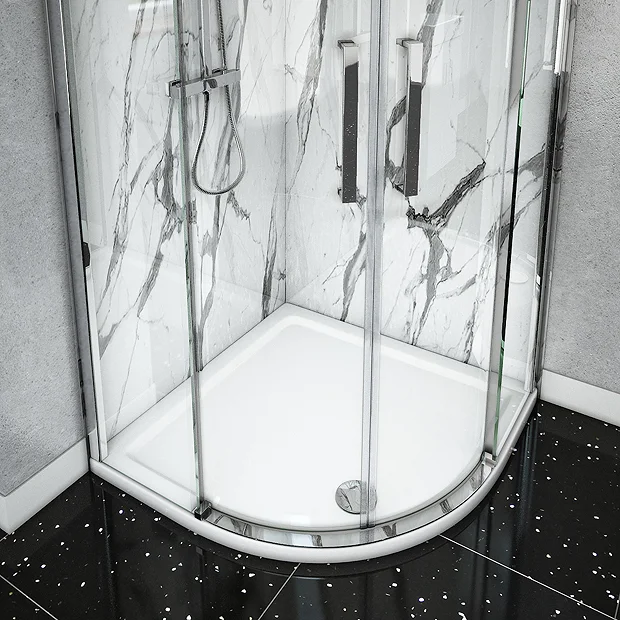 Nui 90mm High Flow Chrome Shower Tray Waste 1 Nui 90mm High Flow Chrome Shower Tray Waste
