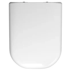 Twyford Bathroom Twyford E500 Round Top Fix Toilet Seat And Cover