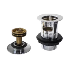 Victorian Plumbing Easy Clean Slotted Basin Waste With Removable Click Clack -smedbo shop easycleanslottedbasinwastewithremoveableclickclackebw04d1