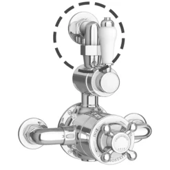 Chatsworth Back To Wall Shower Elbow For Exposed Shower Valves -smedbo shop egly24elbow d1