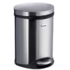Smedbo Outline Lite 6 Litre Pedal Bin - Brushed Stainless Steel