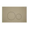 RAK Ceramic RAK Ecofix Matt Cappuccino Dual Flush Plate With Round Buttons